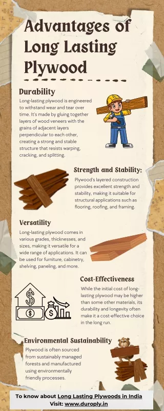 Advantages of Long Lasting Plywood
