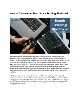 Stock Trading Platform