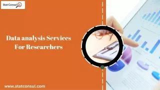 Data analysis Services For Researchers