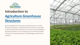 Introduction-to-Agriculture-Greenhouse-Structures-AgroDome