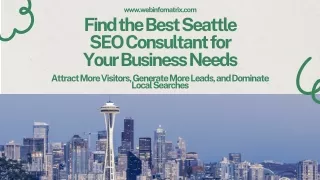 Find the Best Seattle SEO Consultant for Your Business Needs