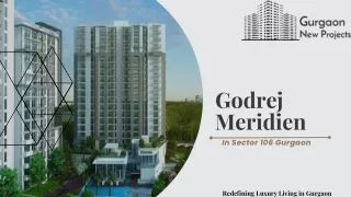 Godrej Meridien Sector 106 Gurgaon