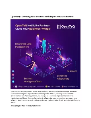 openteq elevating your business with expert