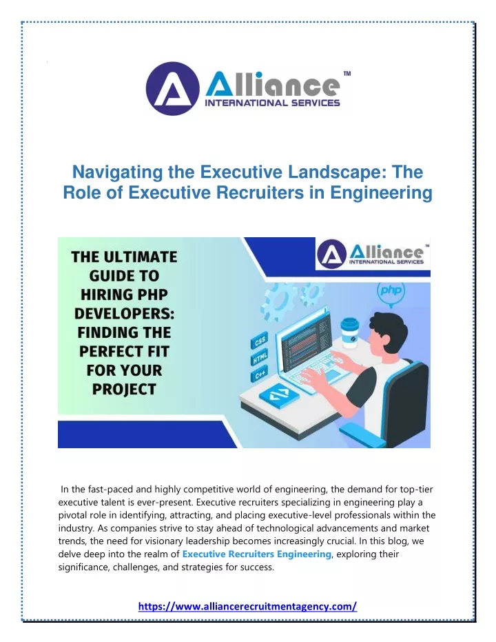 navigating the executive landscape the role
