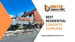 Best Residential Concrete Suppliers