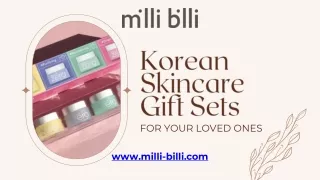 Korean Skincare Gift Sets for your Loved Ones