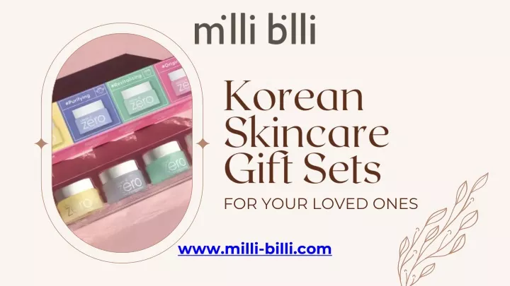 korean skincare gift sets