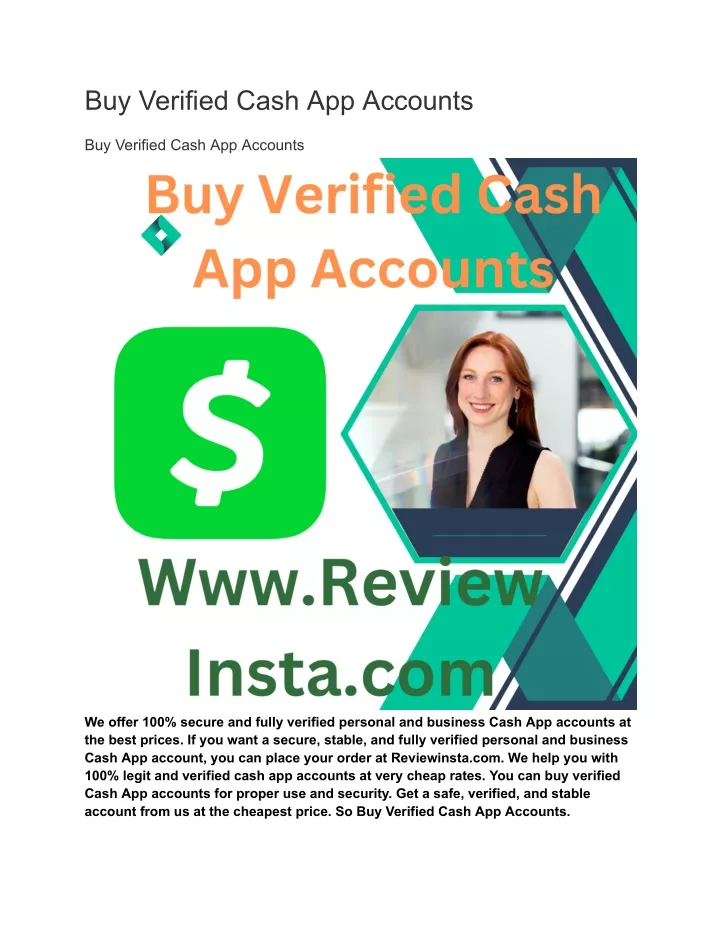 buy verified cash app accounts