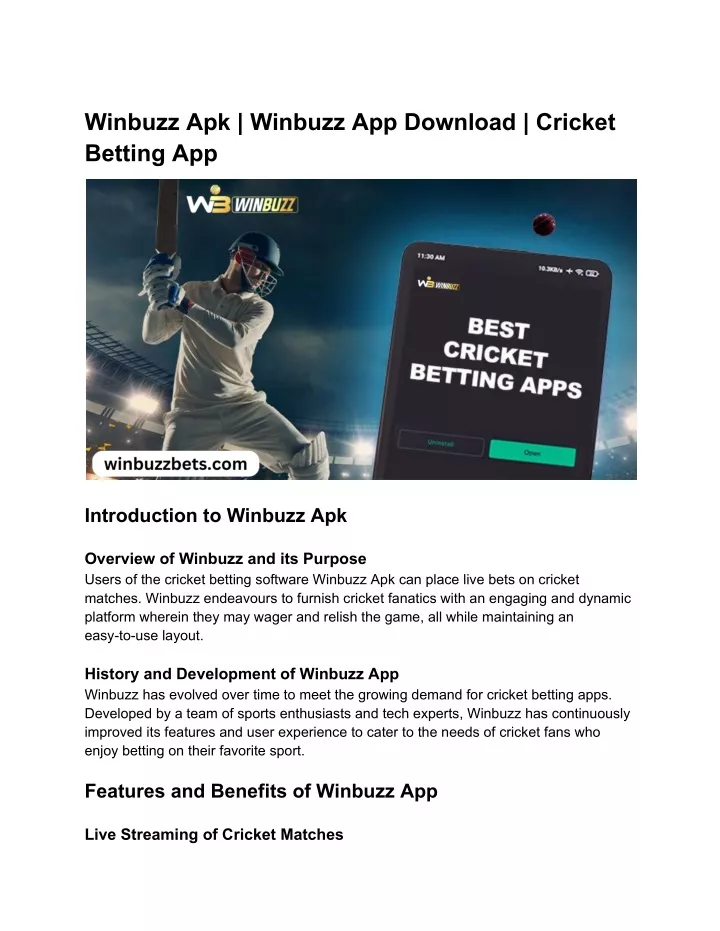 winbuzz apk winbuzz app download cricket betting
