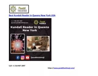 Best Kundali Reader in Queens New York USA