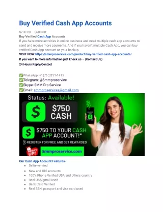 Top #5 Sites to Buy Verified Cash App Accounts in This Year