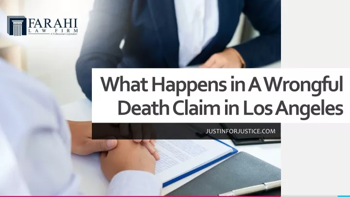 what happens in a wrongful death claim
