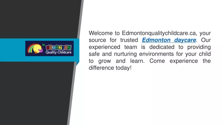 welcome to edmontonqualitychildcare ca your