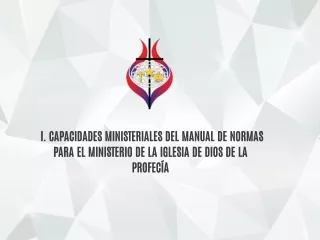 i capacidades ministeriales del manual de normas