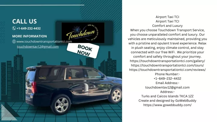 airport taxi tci airport taxi tci comfort