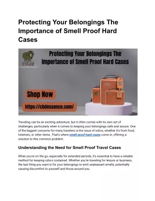 protecting your belongings the importance