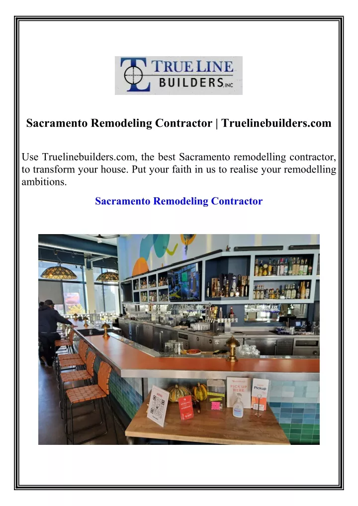 sacramento remodeling contractor truelinebuilders