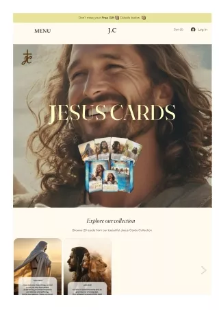 Deepen Your Faith with the 70 Premium Jesus Christ Card Deck