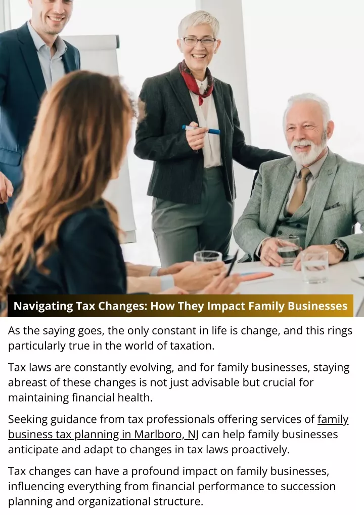 navigating tax changes how they impact family