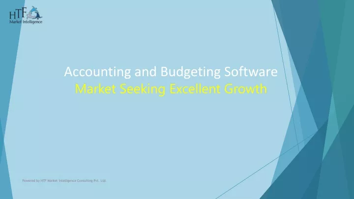 accounting and budgeting software market seeking excellent growth