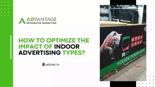 Indoor Advertising Types- How to Select the Perfect One?