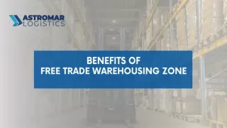 Benefits of Free Trade Zone Chennai