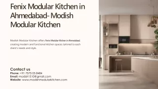 Fenix Modular Kitchen in Ahmedabad, Best Fenix Modular Kitchen in Ahmedabad