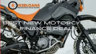 Best New Motorcycle Finance Deals