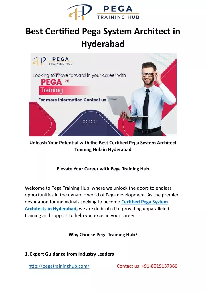 best certified pega system architect in hyderabad