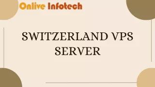 High-Performance VPS Hosting in Switzerland