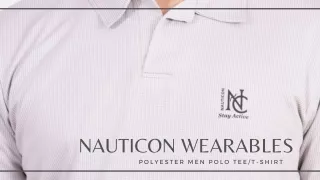 Best Workout Clothes Online Store For Men's T-Shirt Polo-Nauticon Wearables