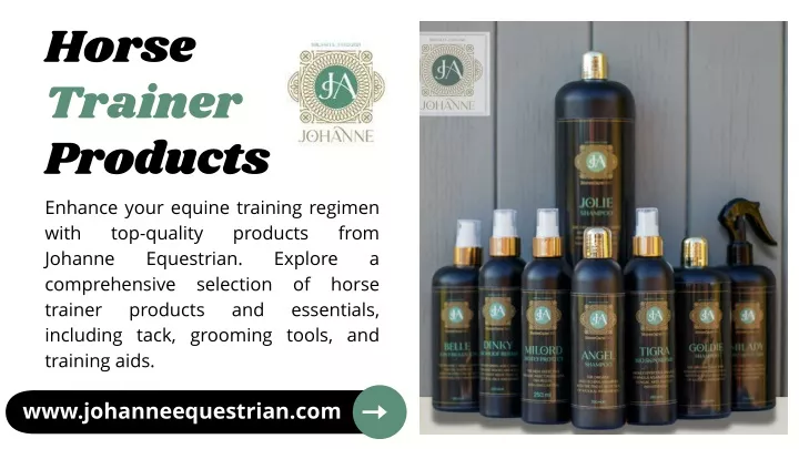 horse trainer products