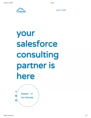 Salesforce CRM Consulting