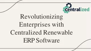 Renewable ERP Software _ Centralized ERP