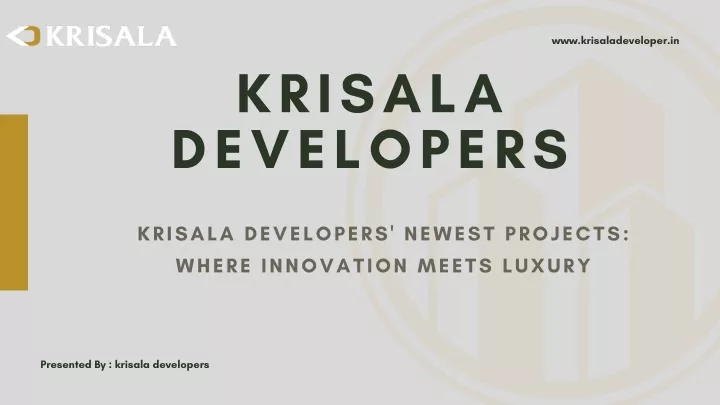 www krisaladeveloper in