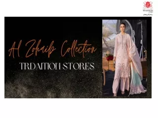 Embrace Tradition Al Zohaib’s Chikankari Magic At Tradition Stores