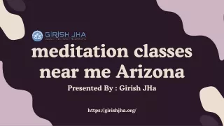 meditation classes near me arizona