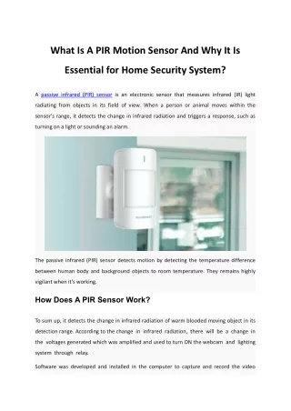 pir-motion-sensor