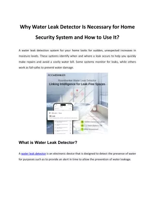 water-leak-detector