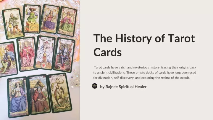 the history of tarot cards