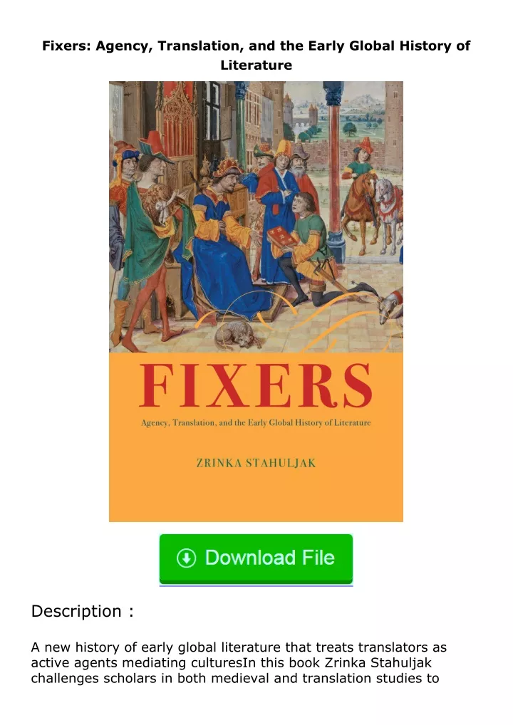 fixers agency translation and the early global