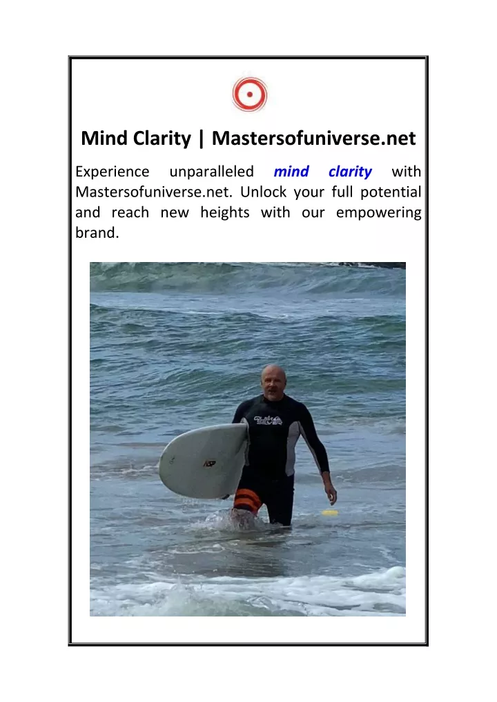 mind clarity mastersofuniverse net
