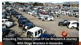 Unlocking The Hidden Value Of Car Wreckers A Journey With Otago Wreckers In Alexandra