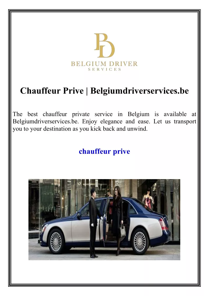 chauffeur prive belgiumdriverservices be