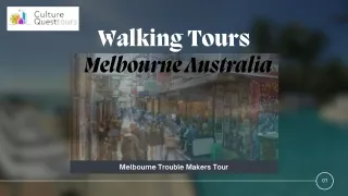 Enjoy The Melbourne Tours With Local Private Tour Guides