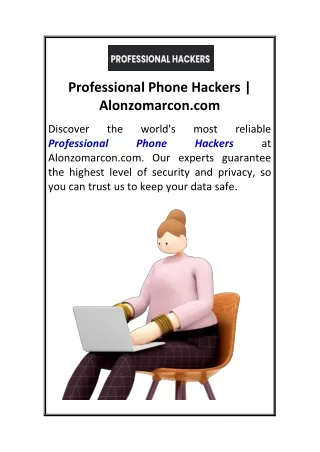 Professional Phone Hackers Alonzomarcon.com