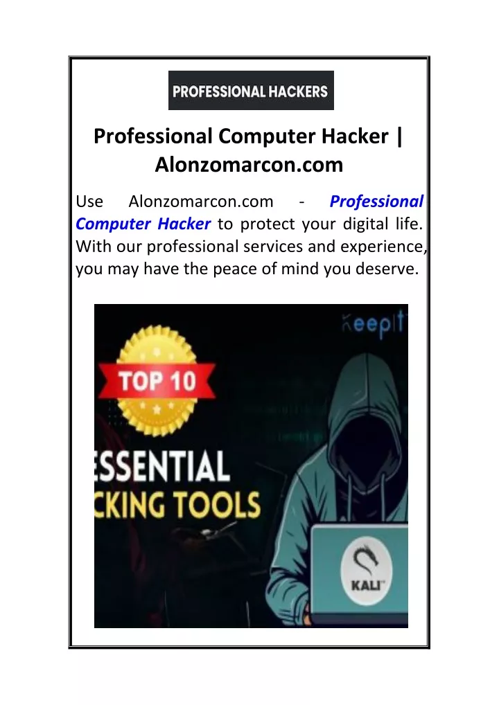 professional computer hacker alonzomarcon com