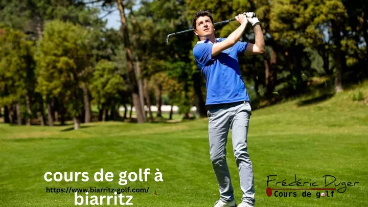 cours de golf biarritz