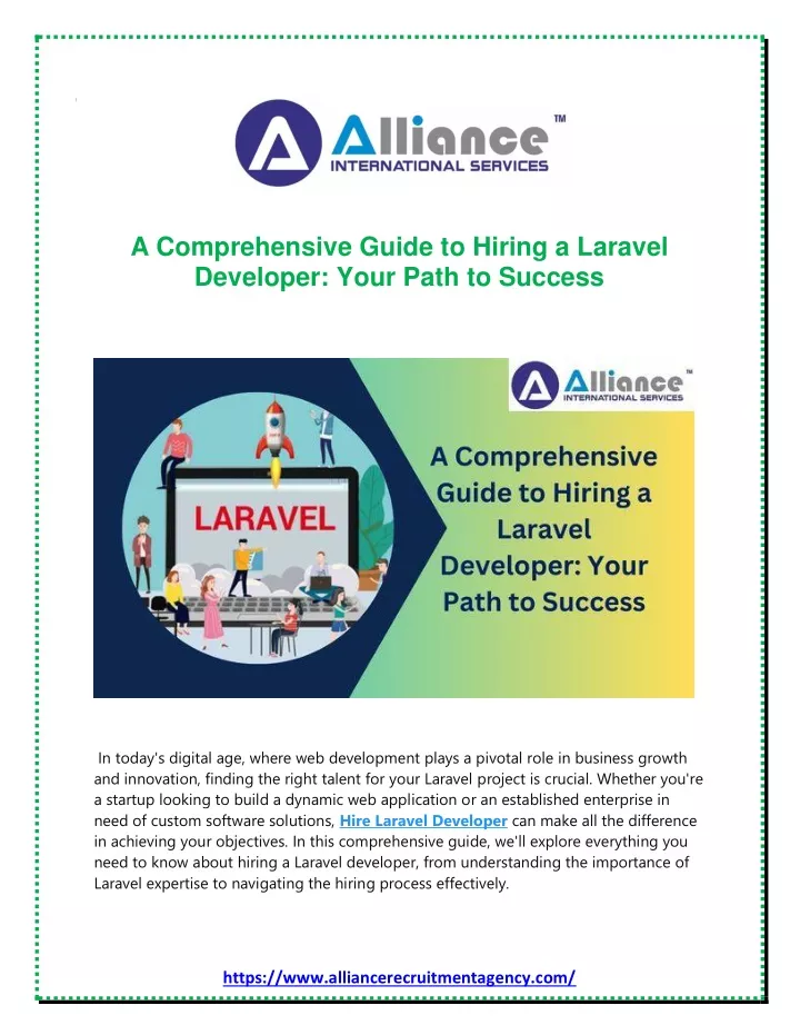 a comprehensive guide to hiring a laravel