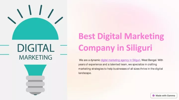 best digital marketing company in siliguri